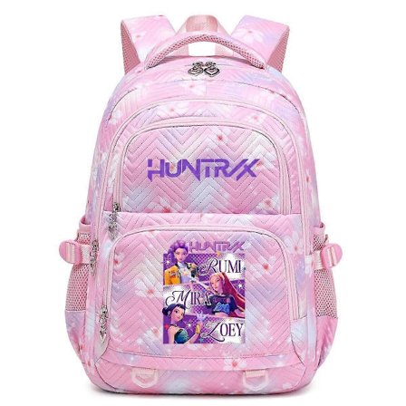 KPop Demon Hunters -printtireppu opiskelijoille, koululaukku _a A-WELLNGS