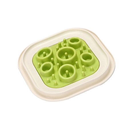 Lemmikkikulho Lemmikkieläinten ruokakulho Koiran kulho Luova hidas syöttökulho Tukehduspro