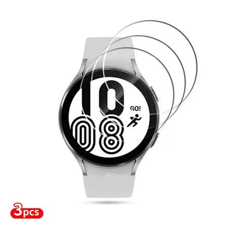 3 st Tempererat Glas för Samsung Galaxy Watch 7 Ultra 6 5 4 40 44mm Skärmskydd för Watch 6 4 Classic 47 46 5 Pro 45mm