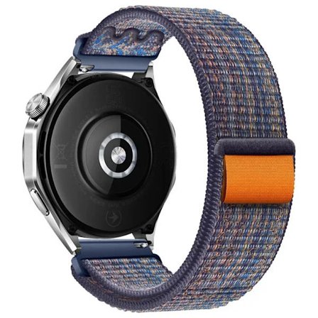22mm 20mm Nylon Loop Band för Huawei Watch 5/4/GT5/4/3/2 Pro 46mm Handarbete Armband Amazfit Active2/Balance 2 Rem