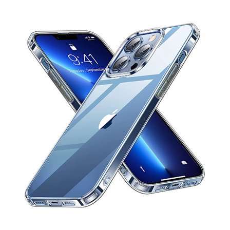 Transparent Skal Kompatibelt med iPhone xs max Gulnar Inte Stötsäkert Skyddande Telefonskal