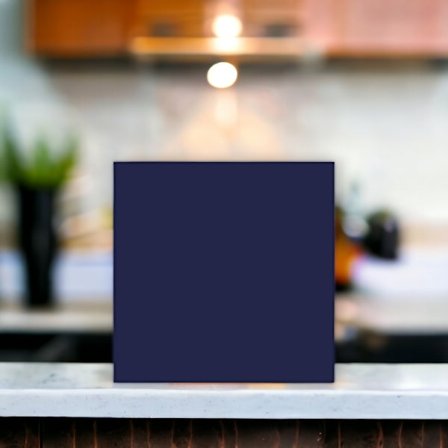 Kakeldekor Stålblå matt 30-pack