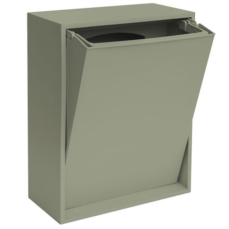 Recollector Recycling Box 12 liter, oak green | Inredning > Pedalhinkar > Sophink | Bagaren och Kocken