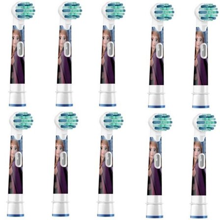 Elektrisk tandborstehuvuden - Oral-B - EB10s Stages Frozen - Barn 3 år och äldre
