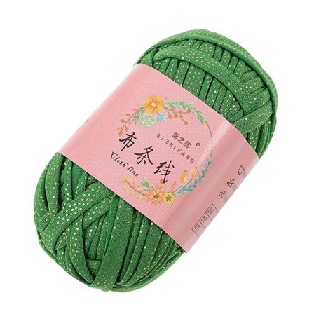 Hekle Garn Garn Ball LYS GRØNN