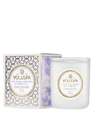 Voluspa Classic Boxed Candle Mountain Lavender & Chamomile Doftljus rumsdofter Unisex 270 G