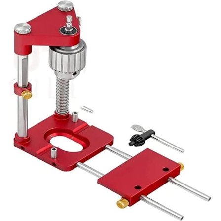 Bedste træbearbejdningsboremaskine, automatisk boreguide, justerbar mini-bænk boremaskine med højhastighedsværktøj