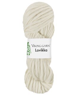 Garn Lovikka Valkoinen