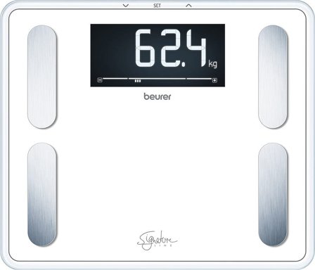 Beurer Kropsanalysevægt BF410 Hvid, Tøj & Bolig, Elektronik, Badevægte