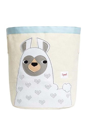 Storage Container Round Cream 3 Sprouts