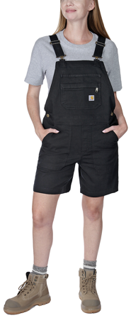 Carhartt 106197 Hängsleshorts svart XL, Kläder