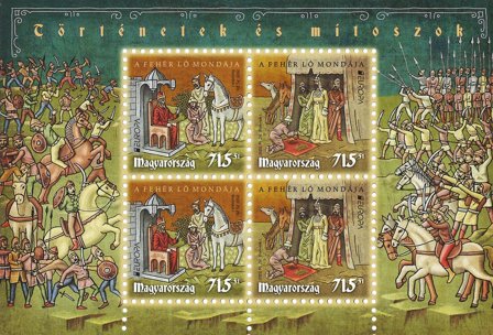 Ungarn - EUROPA 2022 Sagn & myter - Postfrisk miniark