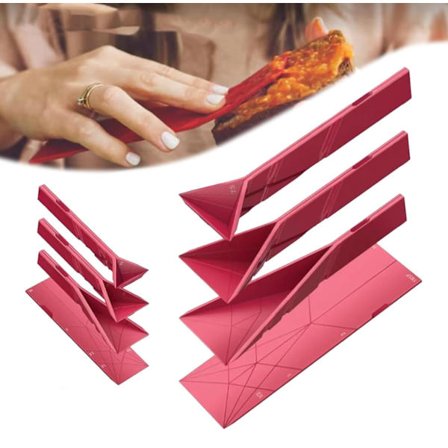 Polygons 3-i-1 Flat Målebeger, 2 Skjeer med 6 Forskjellige Størrelser