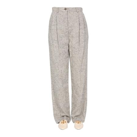 Tory Burch Wide Bukser Grå, Dame Bukser