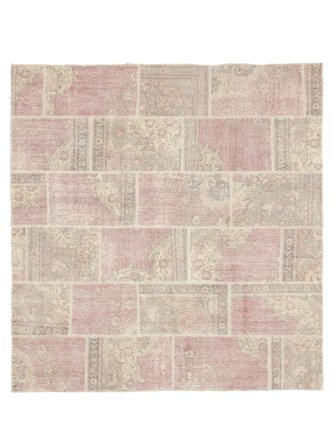 Oriental Patchwork Rug 209X218 Square (Wool, )