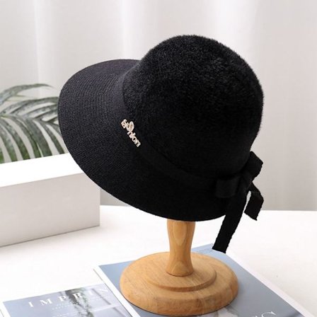 Casual Basin Hat Dome Hat SVART