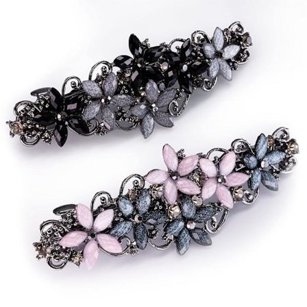 Eleganta hårklämmor för kvinnor och flickor Fashion Sparkling Glitter