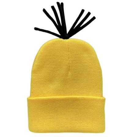 Unisex Vinterlue Utendørs Sport Hodeplagg Moderne Strikket Sammenleggbar Lue for Studenter og Ungdom L