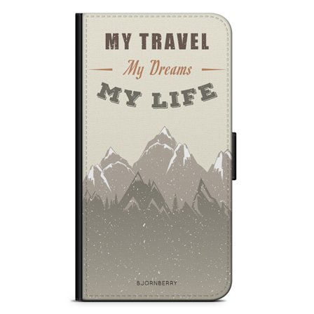 Bjornberry Fodral Samsung Galaxy S21 - My Travels, My Life