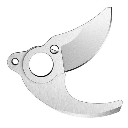 Elektriske beskjæringssakser erstatningsblad, 2-pakning SK5 høykarbonstålblader, 30 mm skjærediameter