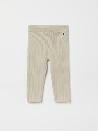 Polarn O. Pyret - Knitted trousers - 56 - Childrenswear - beige