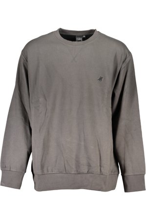 U.s. Grand Polo Felpa Senza Zip Uomo Grigio