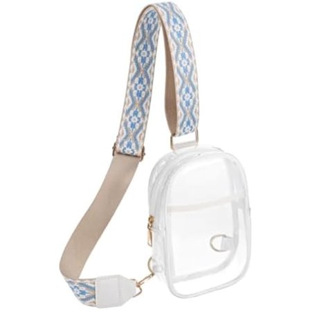 Transparent Messenger Taske Koncert Taske Klar Stadion Taske Klar Taske Kvinders Pung Lille Klar Pung Pvc