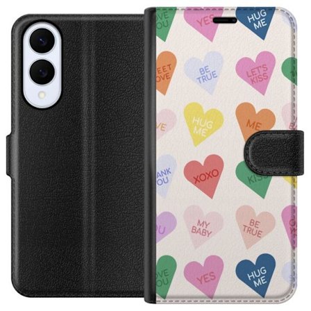 Yhteensopiva Lompakkokotelo Samsung Samsung Galaxy S25 Edge Karkkisydämet