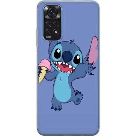 Xiaomi Redmi Note 11 Gennemsigtig cover Lykkelig Stitch
