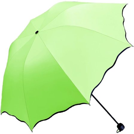 Damesolparasoll UV-beskyttelse for kvinner Parasol Lett Anit-UV Parasoller for sommer solbeskyttelse
