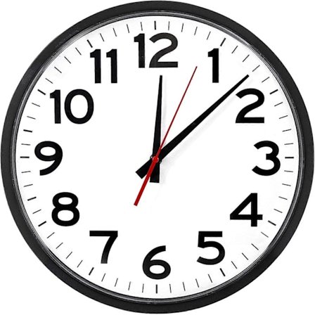 14" Atomic, Musta, Helppo Lukea, Täydellinen Kotiin, Toimistoon, Kouluun, Sisä- / Ulkokäyttöön