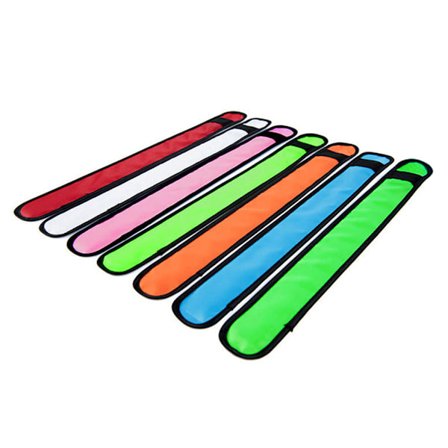 7 stk. LED Armbånd Lysende Armbånd Festartikler Nat Sikkerhedsudstyr til Udendørs Løb Cykling Camping