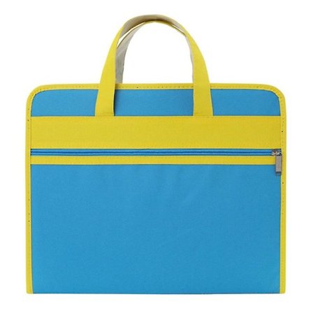 13 lommer udvidelig A4-filmappe med lynlåslukning med hånd