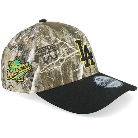New Era - MLB Camo adjustable Casquette - Hatstore Exclusive x Los Angeles Dodgers Woodland Vibes 9FORTY World Series 88 Realtree/Black A-frame 
