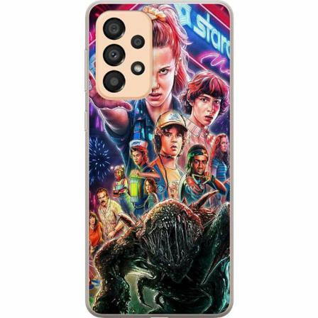 Samsung Galaxy A33 5g Genomskinligt Skal Stranger Things