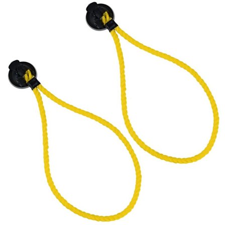 2 stk. Hatteholdere, Hatteholdere til køretøj, Hatteholder til bil, Hatteholder til lastbil Biltilbehør - Gul