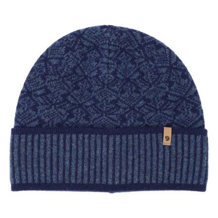 Fjällräven - Blå cuff Beanie - Snow Dark Navy Cuff @ Hatstore