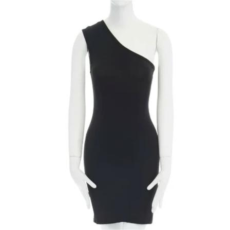 Alexander Wang Pre-owned, Pre-owned Fabric dresses Zwart, Dames, Maat:S,spandex