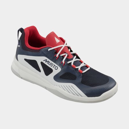 Bootschoenen Dames - Zeilschoenen / bootschoenen Musto Dynamic Race Trainer, Navy / True Red, dames, EU 42 (US 10 / UK 8)