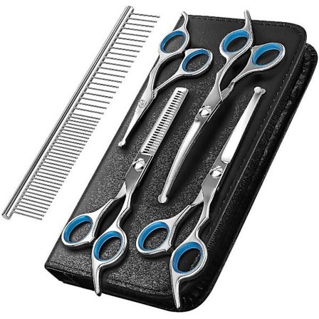 Professional Safety Thinning Clipper Dog Grooming Scissors Kit