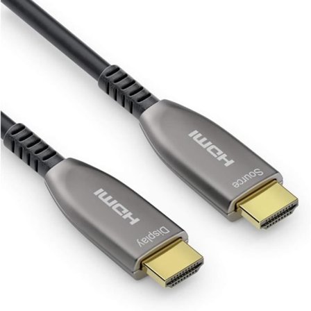 HDMI 2.0b-kabel - SONERO - 50m - Fiberoptik - 4K 60Hz - 18Gbps