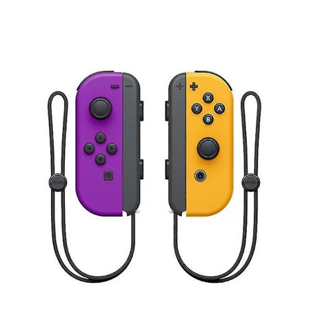 Bluetooth Joycon -ohjain Nintendo Switchille, violetti oranssi