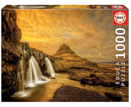 Educa Puslespill 1000 brikker Kirkjufjellsfoss Island