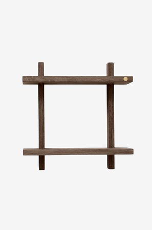 Andersen - Treat Kaksoishylly - Pieni 34x12xH34cm - Ruskea - Hyllyt - - Homeroom