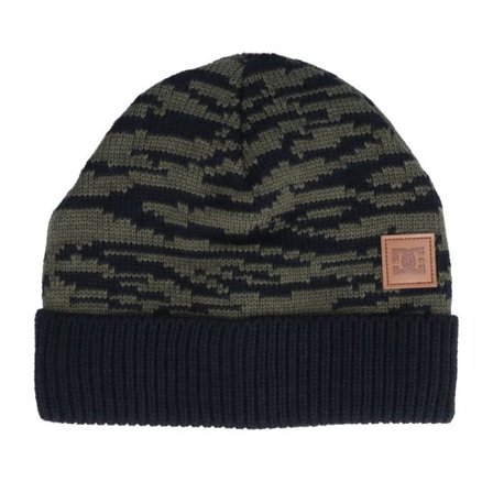 DC - Camo cuff Beanie - Motif Beanie Zebra Olive Night Cuff @ Hatstore