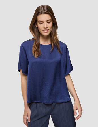 Shaping New Tomorrow - Dame - Amara Blouse - Navy - Størrelse XXL