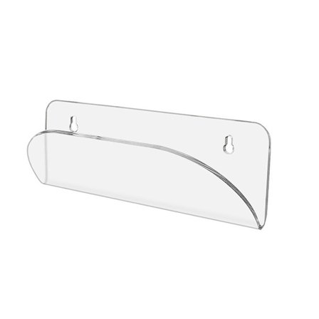 Skateboard-displaystativ, gennemsigtig skateboard-vægmonteret holder i akryl