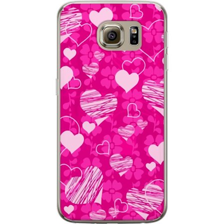 Yhteensopiva Puhelinkuori Samsung Samsung Galaxy S6 PopSydänKuviointi