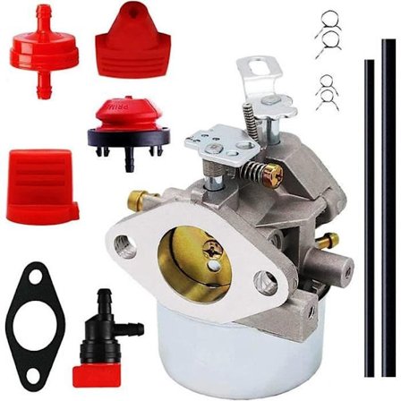 640052 Forgassersett med Primerpære Drivstoff Drivstoffledning Kompatibel Med Tecumseh HMSK80 HMSK90 HMSK100 L