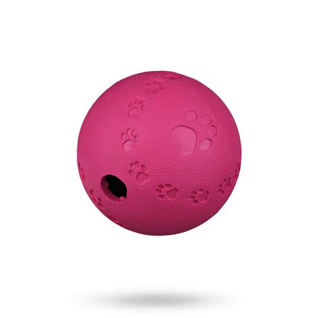Trixie - Snacksboll i gummi med labyrint 7 cm - Till hundpromenaden - Hundleksaker
